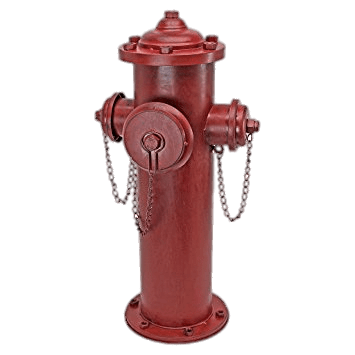 Fire Hydrant Secured With Chains