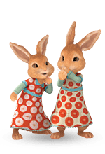 Two Girl Rabbits