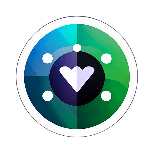 Spa, Minimalist App Icon - Circle Icon Bevel Border