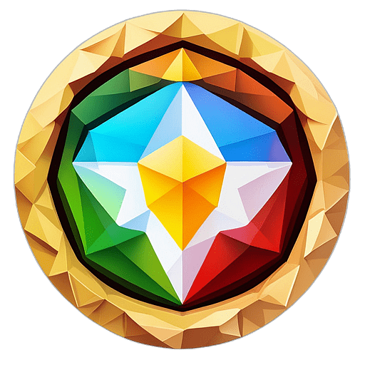 Photo & Video Editing, Minimalist App Icon - Circle Icon Bevel Border