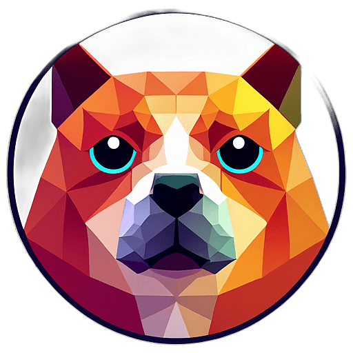 Pets, Minimalist App Icon - Circle Icon Bevel Border
