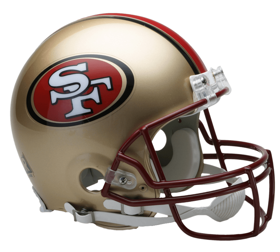 San Francisco 49ers Helmet