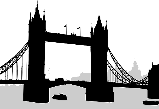 Tower Bridge Silhouette