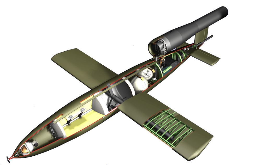 German V1 Flying Bomb
