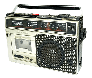 Vintage 80s Cassette Recorder Player