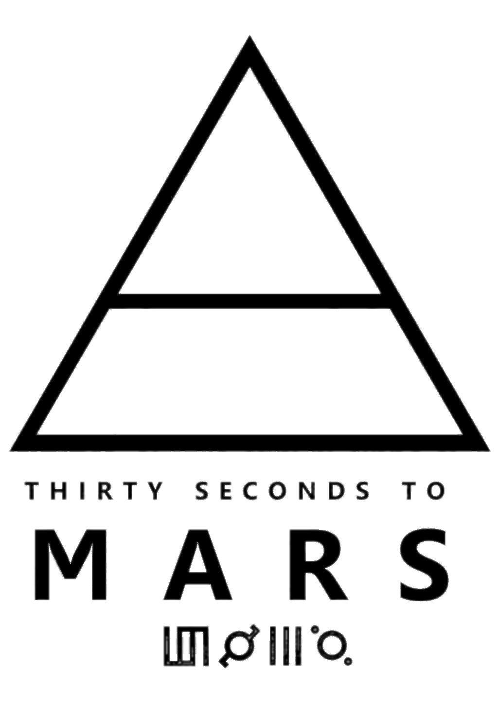 Thirty Seconds to Mars Scripted Logo and Symbols