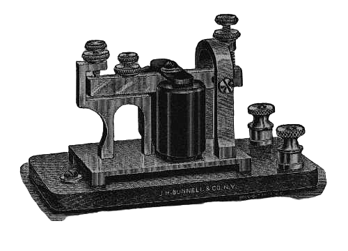 Telegraph Transmitter Illustration