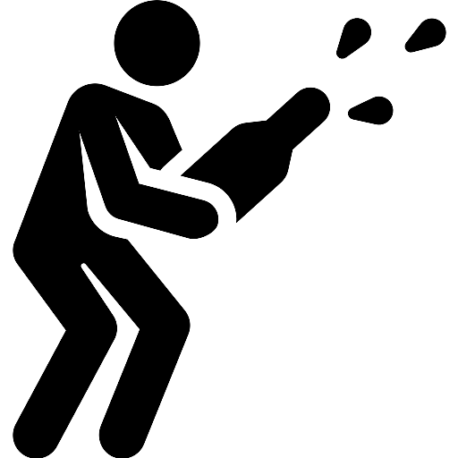 Man Opening Champagne Icon