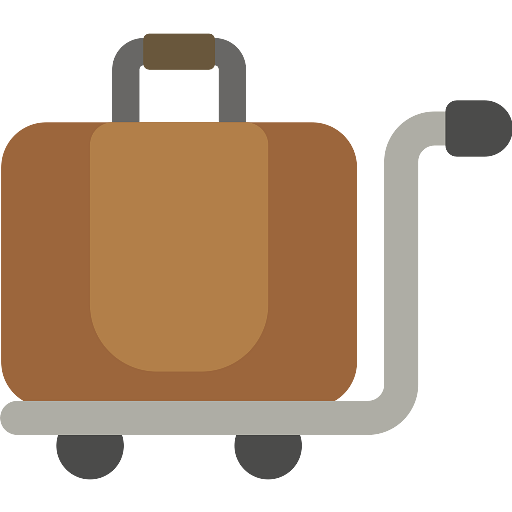 Luggage Trolley Icon