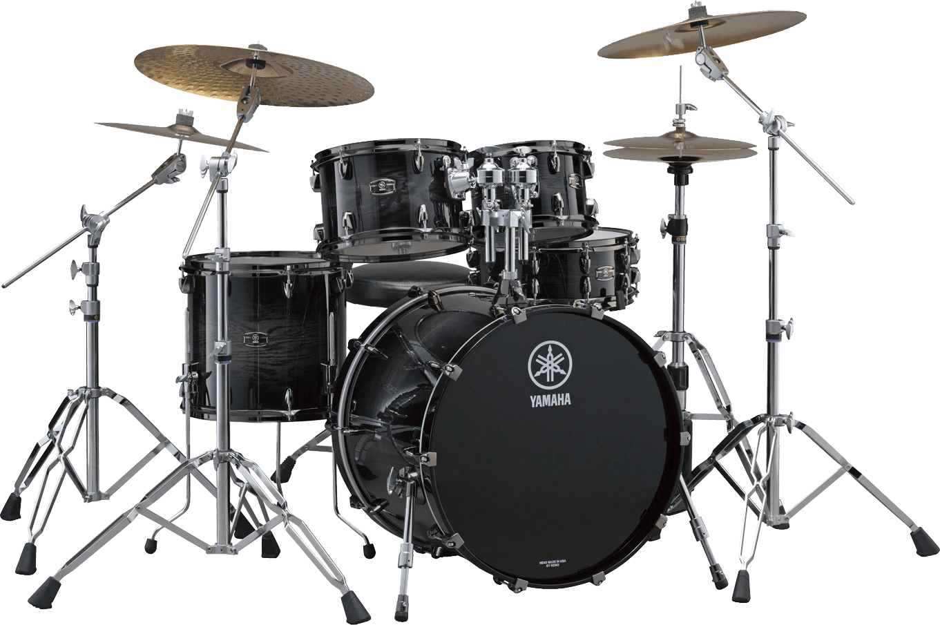 Drums Black Yamaha