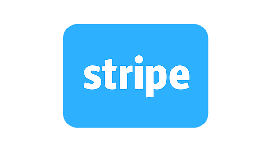 Stripe blue banner