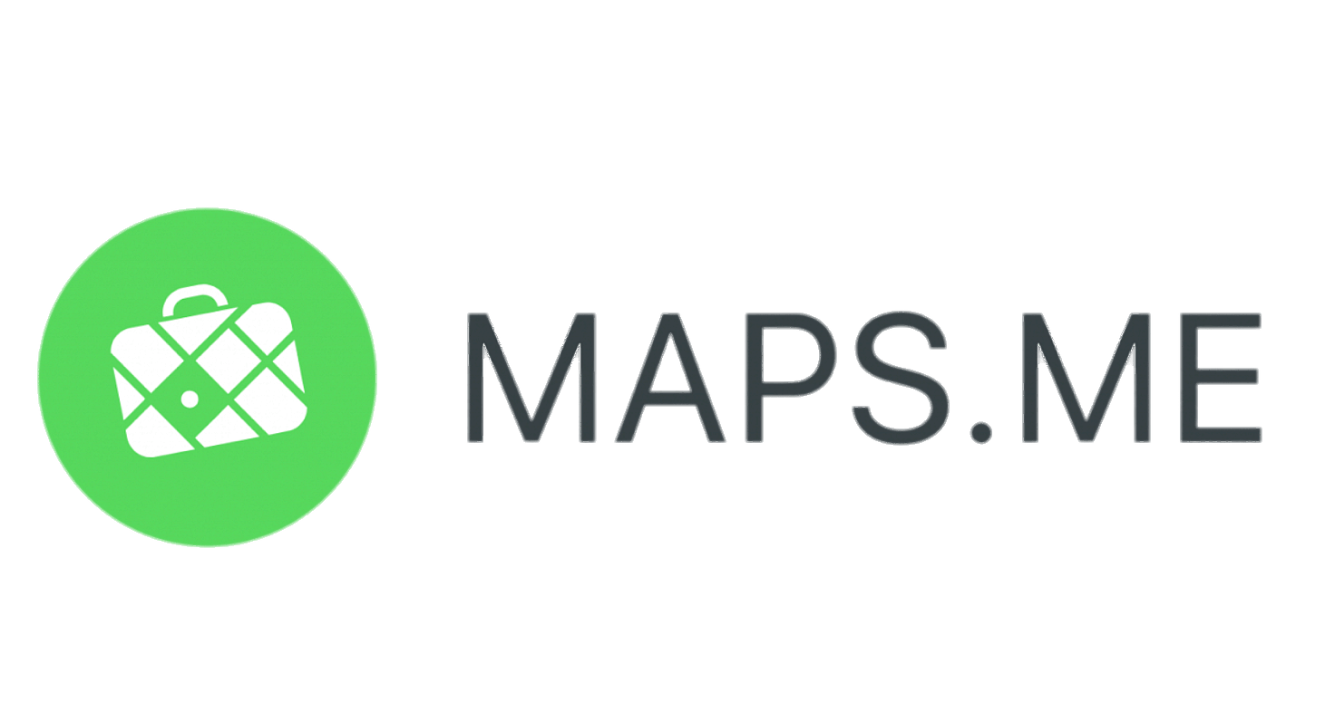 Maps.me logo landscape