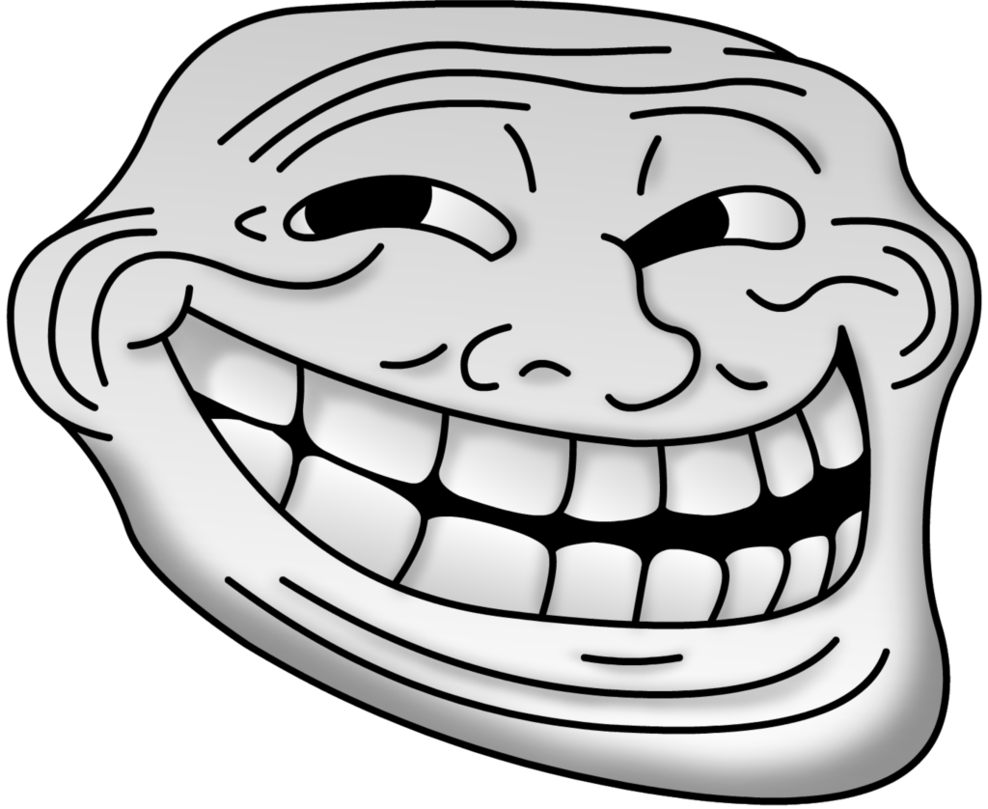 Filled Troll Face
