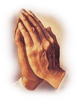 Hands Praying Vintage