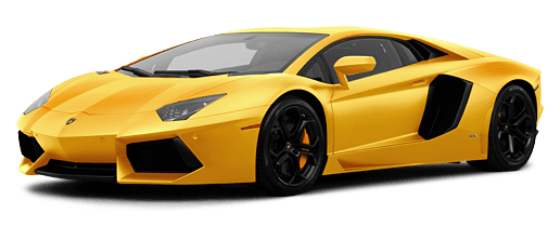 Yellow Lamborghini