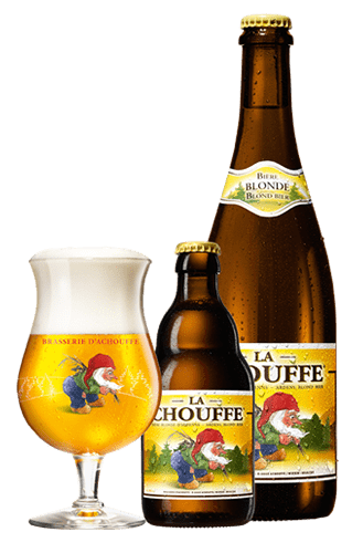 La Chouffe Blonde Glass Bottle