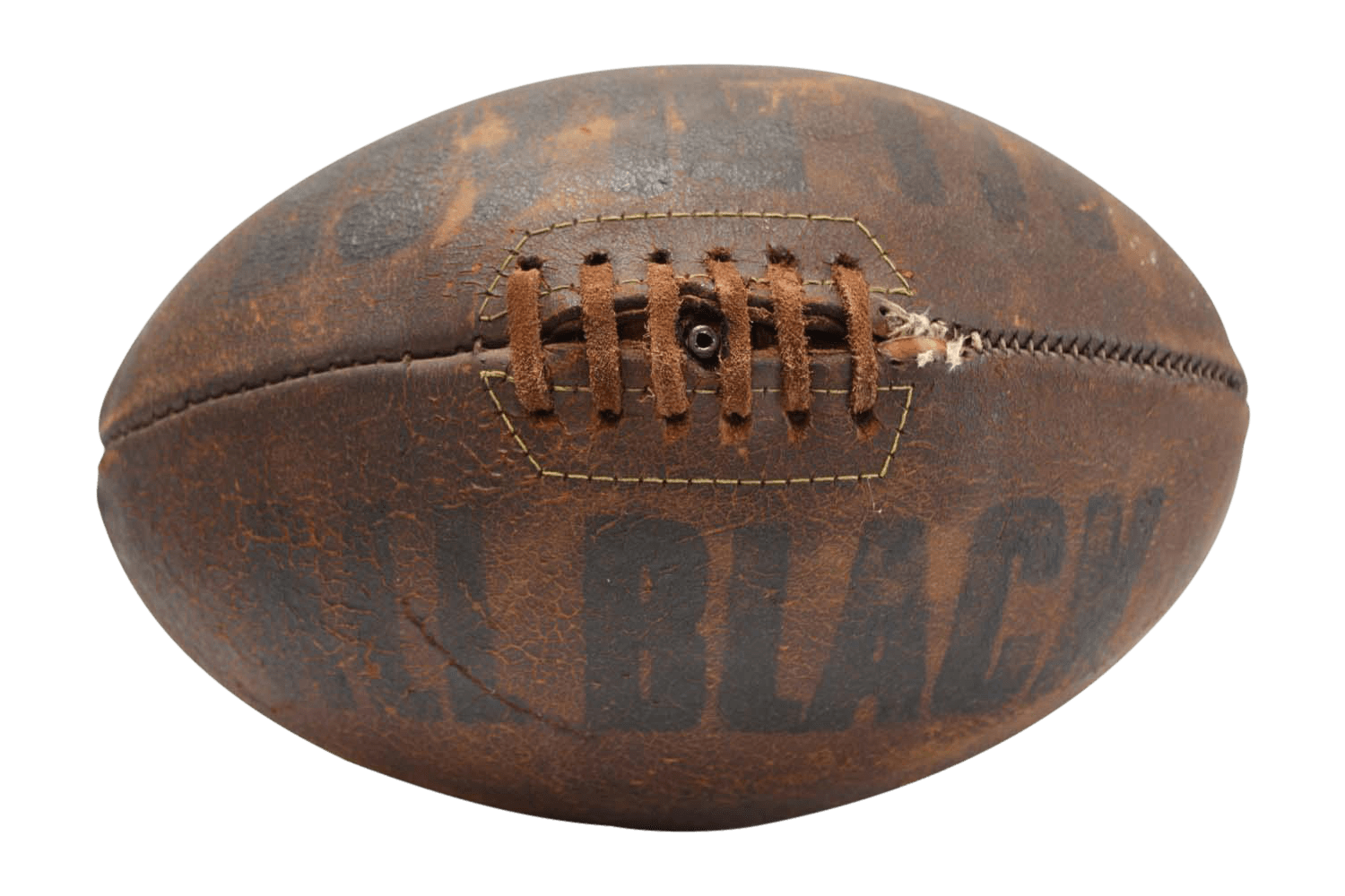 Brown Vintage Rugby Ball