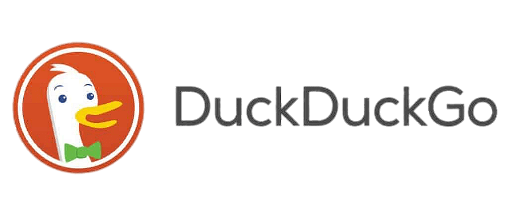 DuckDuckGo logo landscape