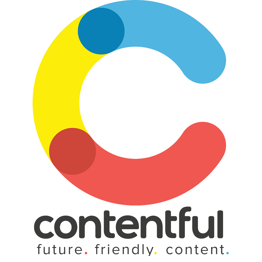 Contentful logo and slogan