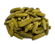 Large Portion of Pickles (Gherkin)