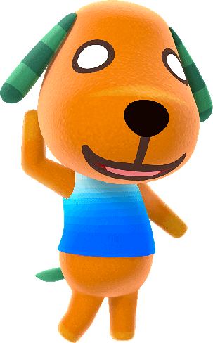 Animal Crossing character Biskit