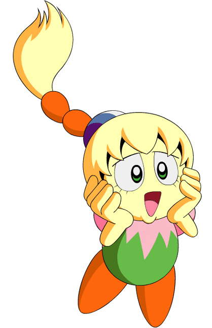 Kirby Tiff Surprised