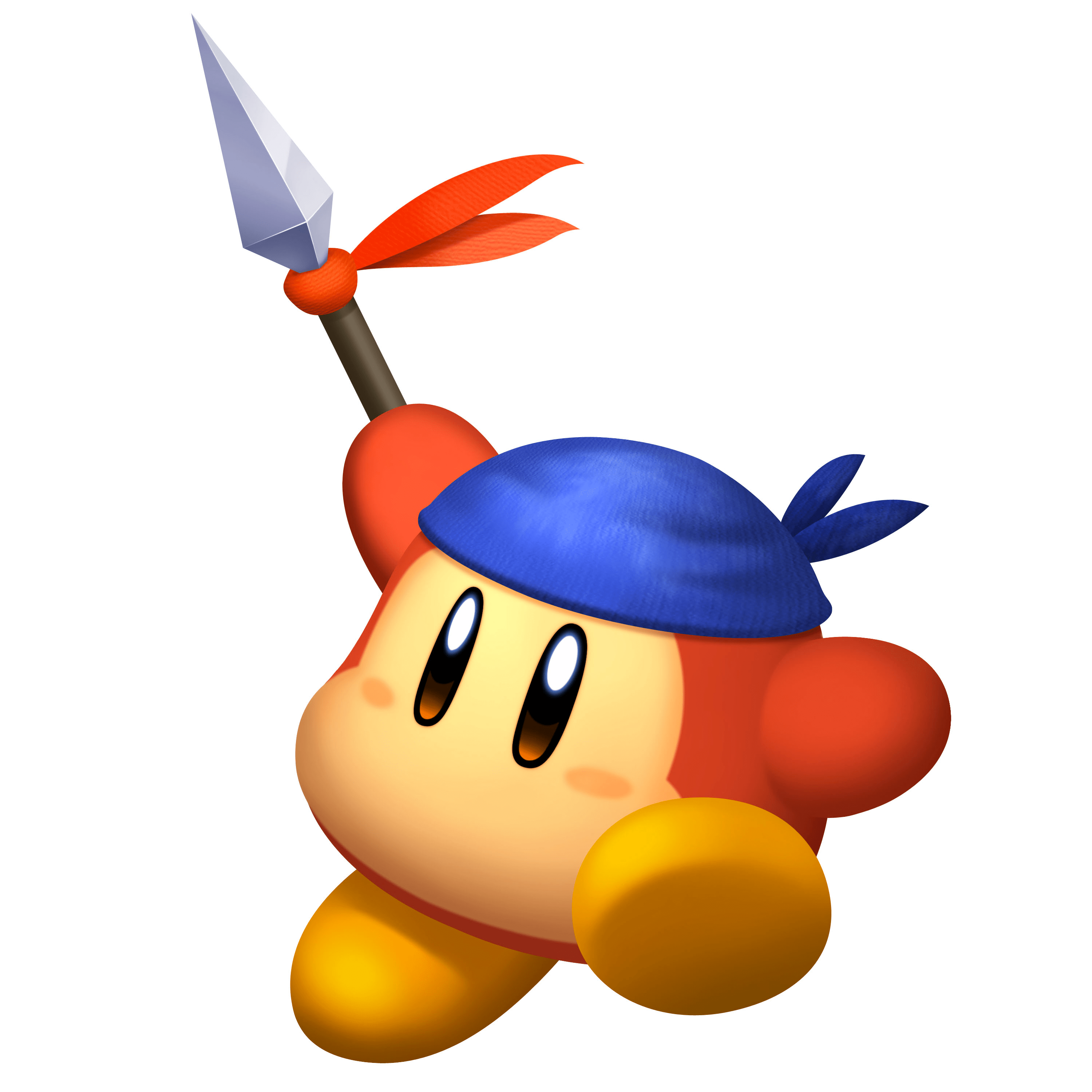 Kirby Bandana Waddle Dee Holding Spear