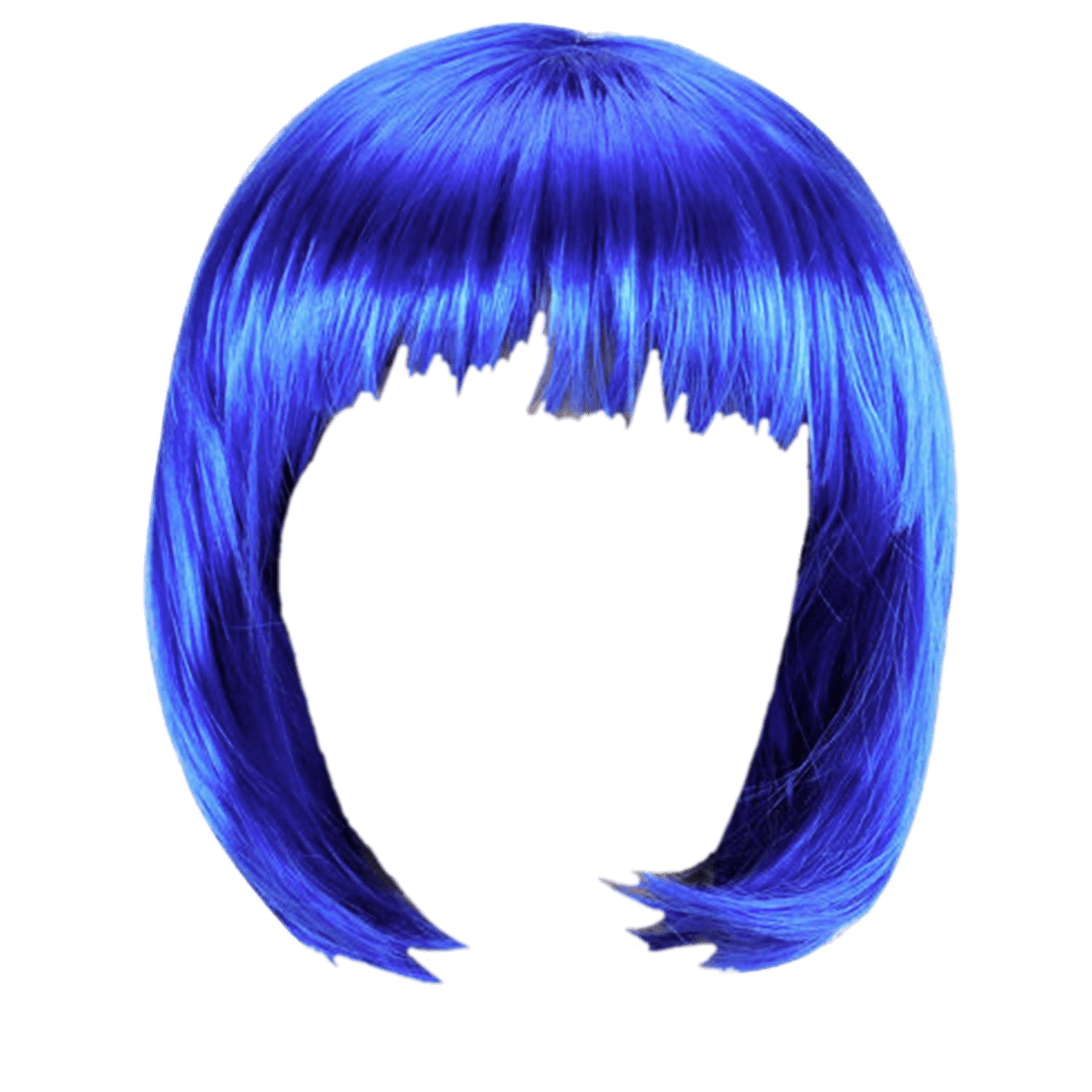 Wig Blue Bob