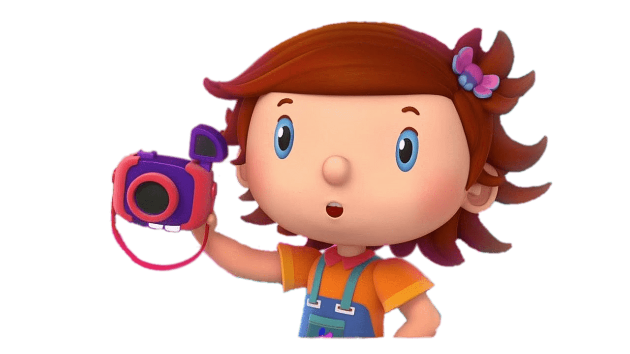 Helen Holding Camera