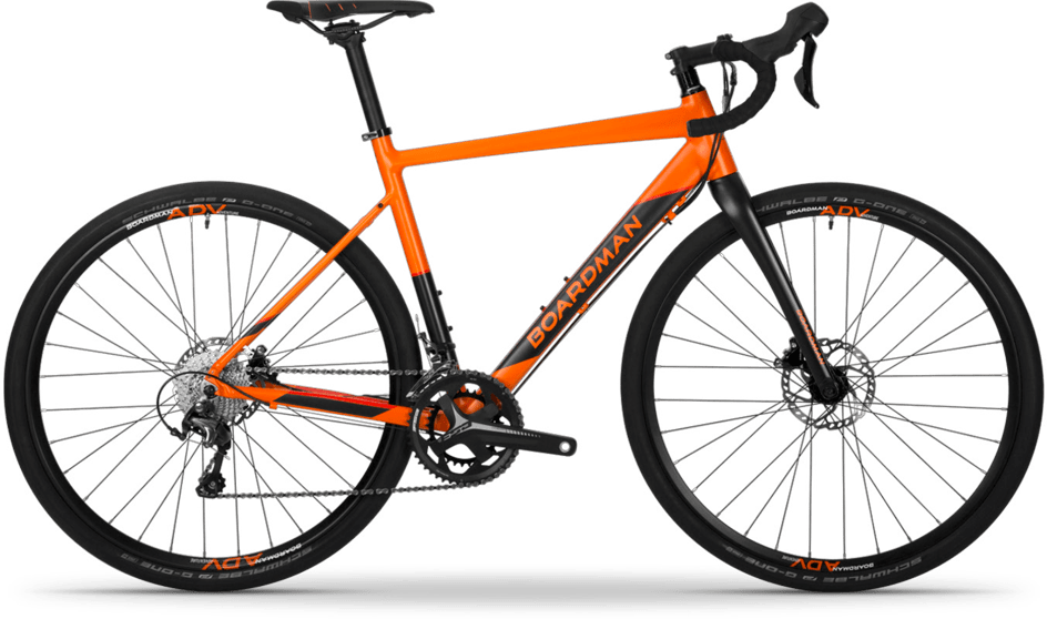 Orange Boardman Bike
