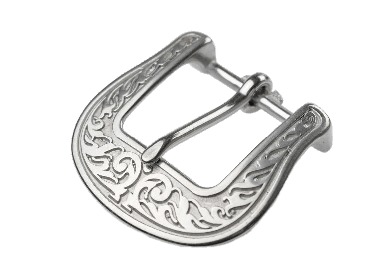 Western Floral Belt Buckle