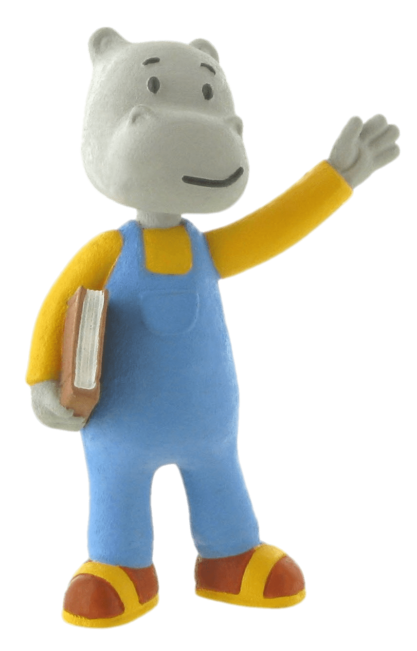 Hilary the Hippo Figurine