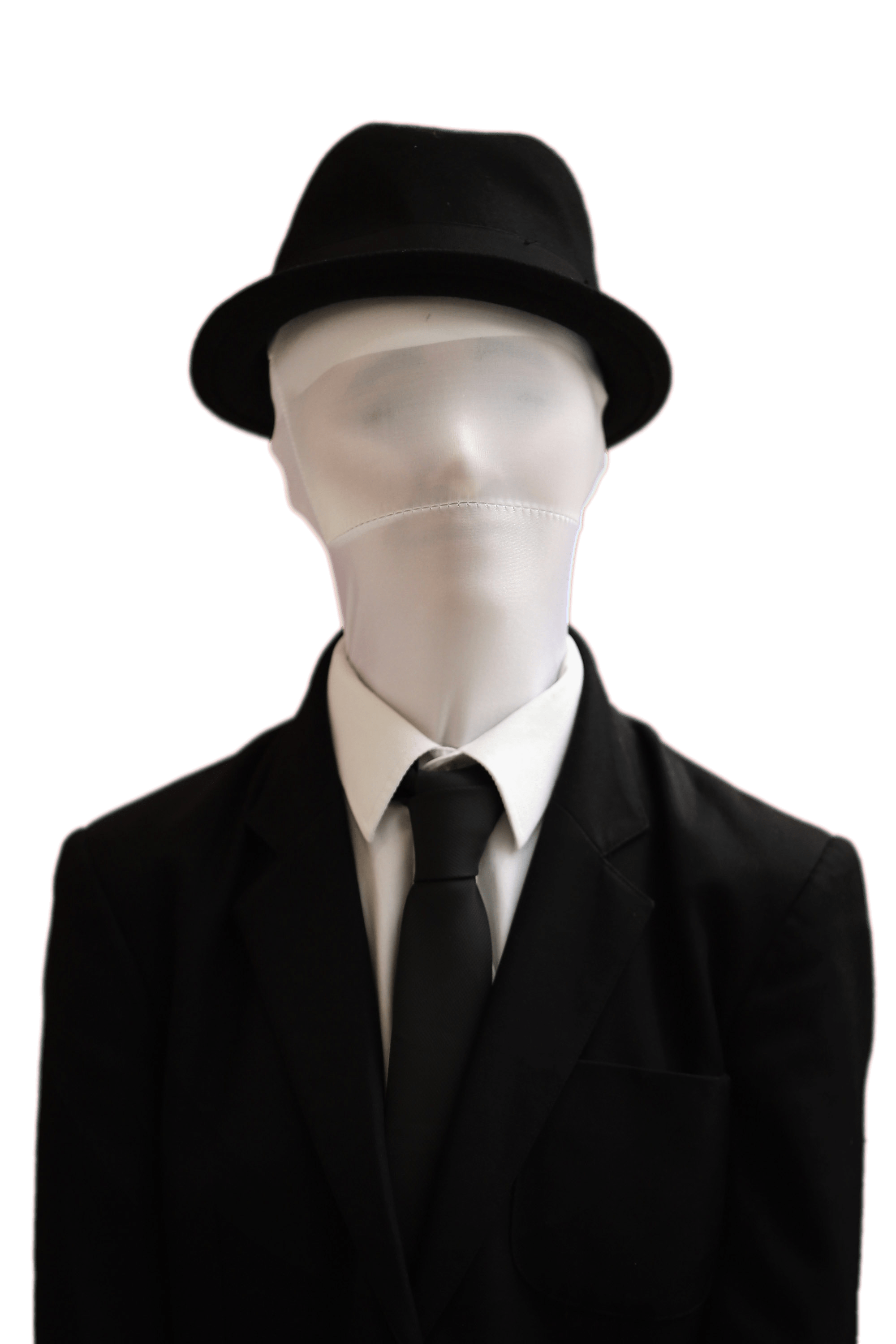Slender Man Wearing Hat