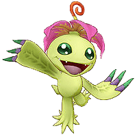 Digimon Character Palmon Happy