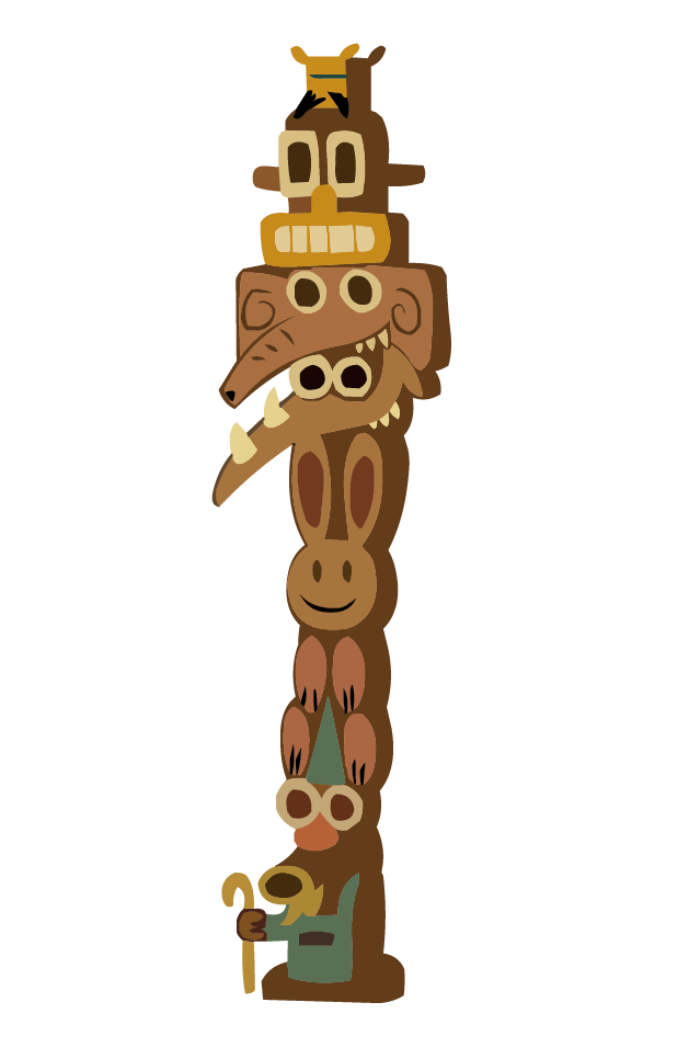 Camp Lazlo Totem Pole