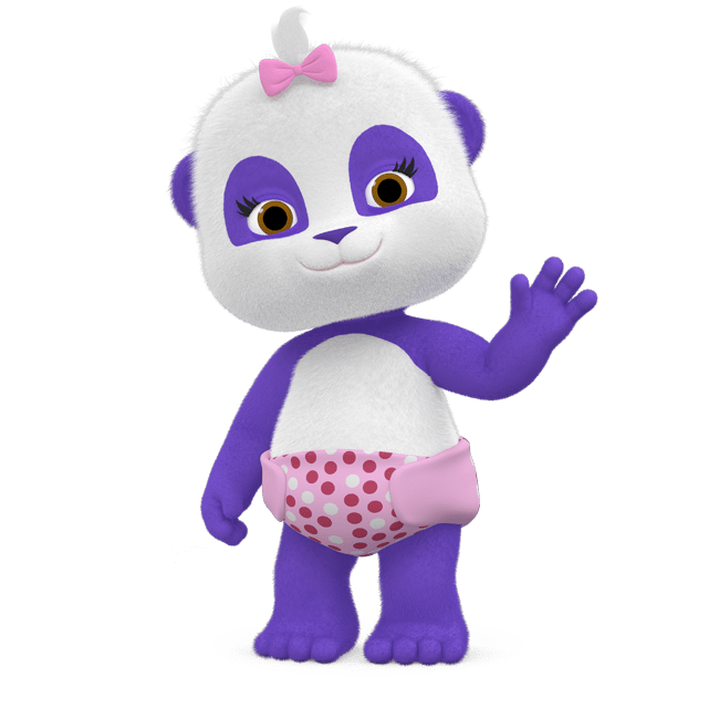 Word Party Lulu the Panda Waving