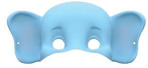 Word Party Bailey the Elephant Mask