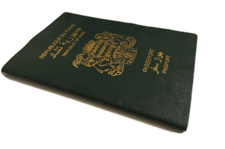 Passport of the Republic of Chad
