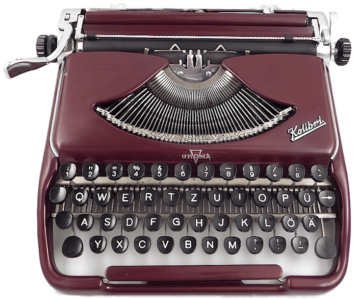 Kolibri Typewriter