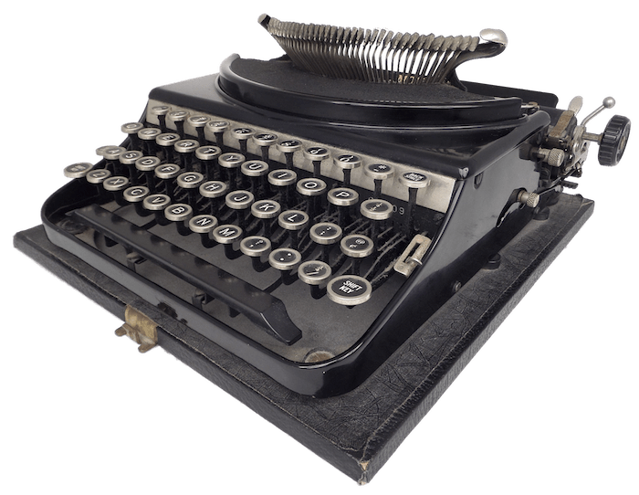 Monarch Portable Type Writer