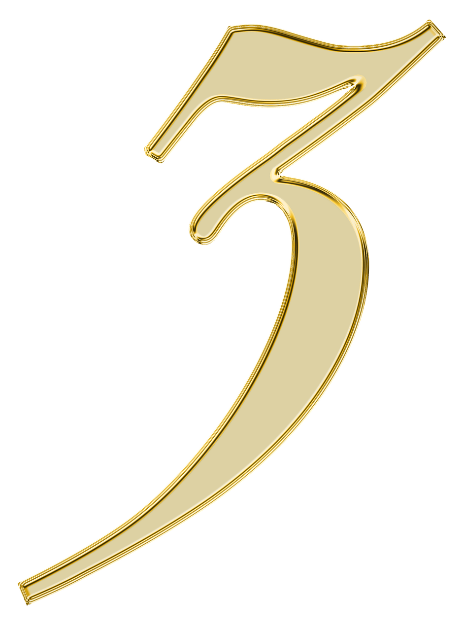 Number 3 Golden