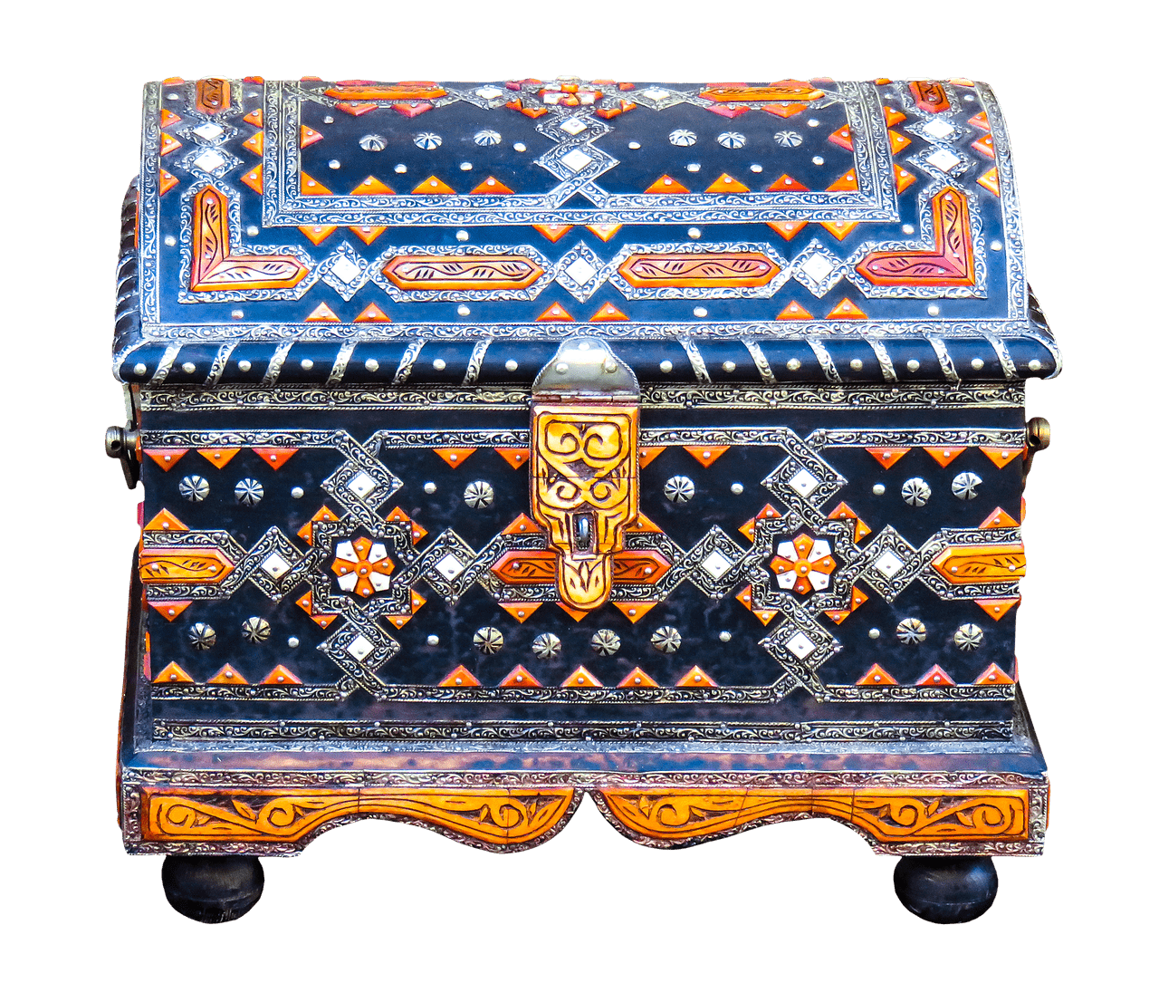 Chest Colourful Arabic