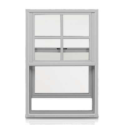 Single Hung White Sash Window