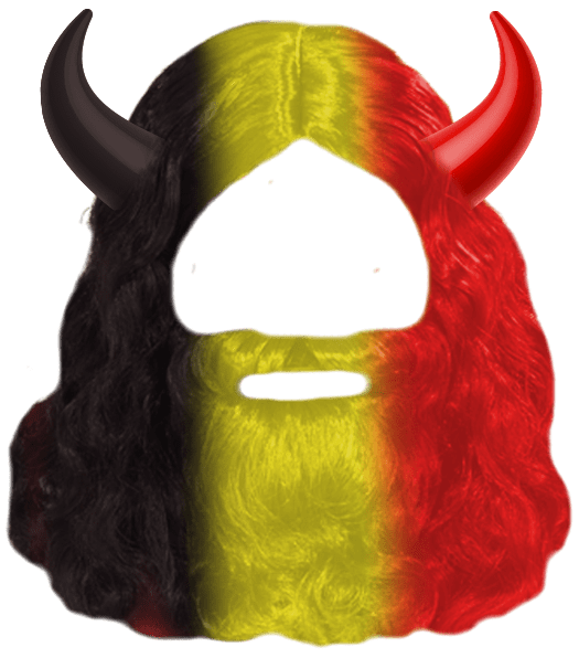 Belgium Red Devil Mask