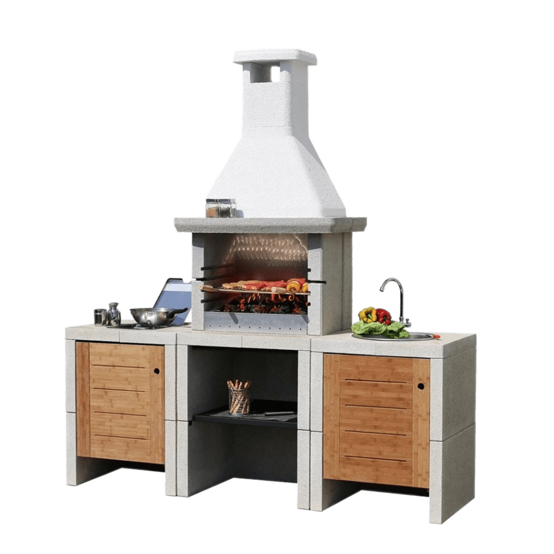 Elaborate Barbecue Set