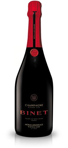 Binet Médaillon Rouge