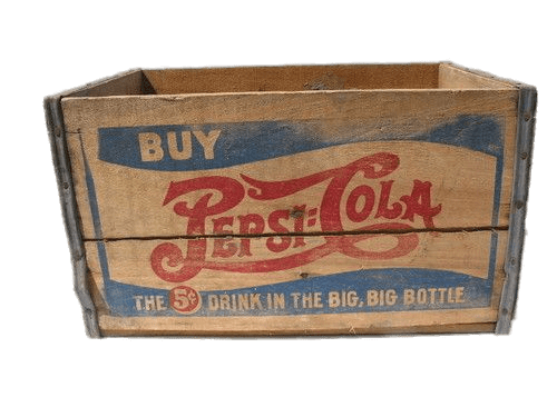 Vintage Pepsi Cola Crate