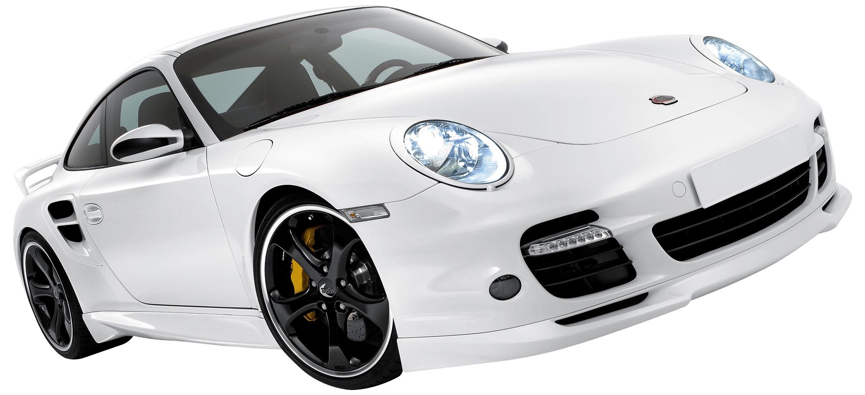 White Side Porsche