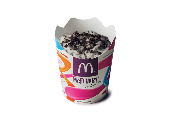 Mc Flurry With Oreo Cookies