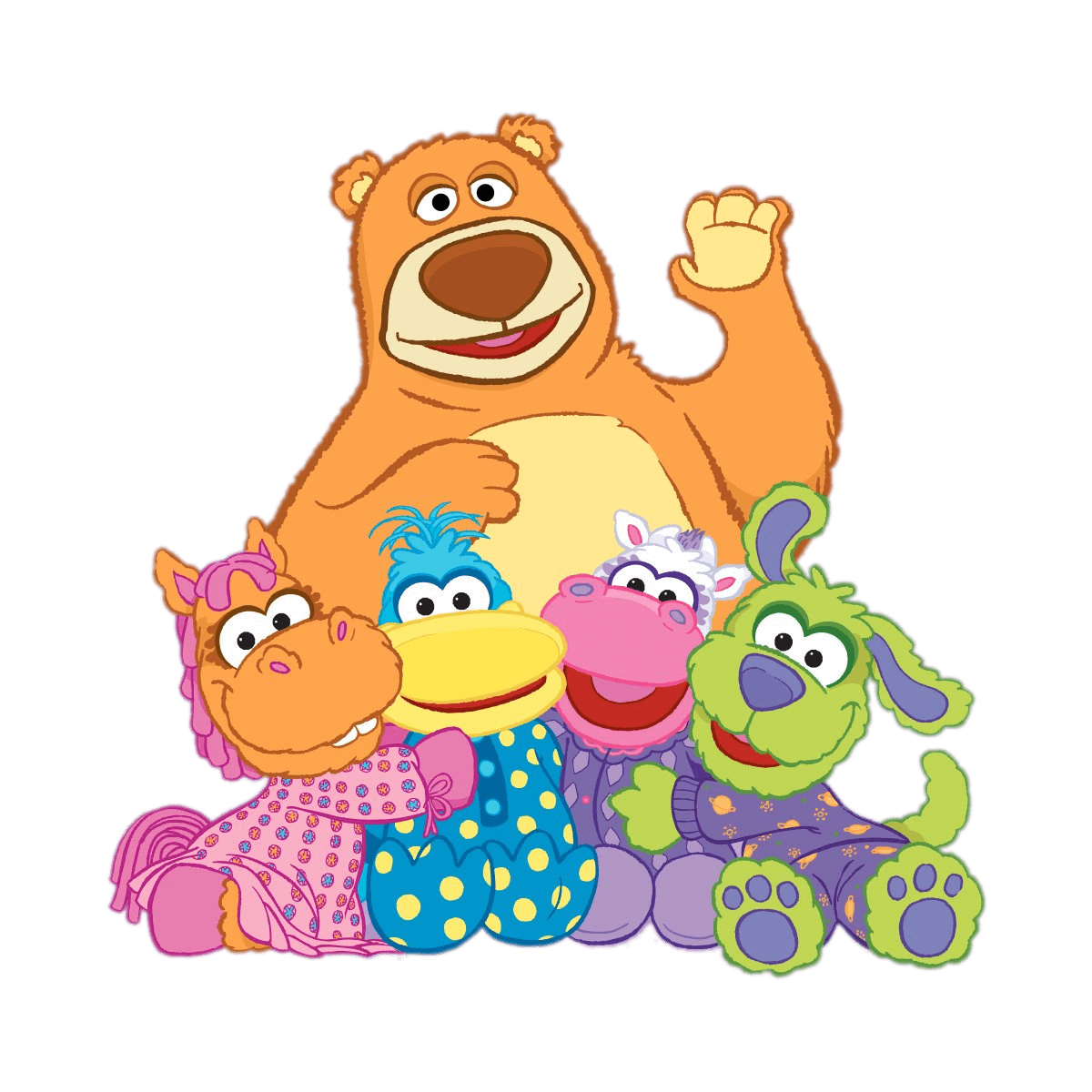 Jerry Bear and the Pajanimals Cartoon